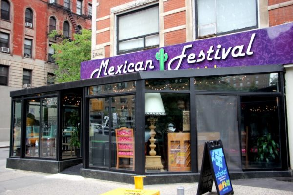 Mexican Festival Restaurant New York City NY store front