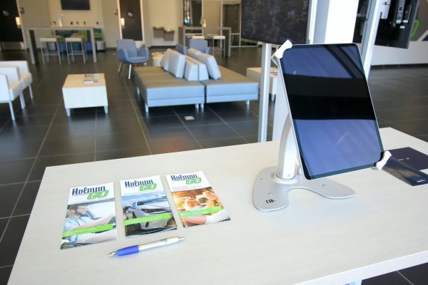 Holman GO Car dealership in Princeton, NJ tabletop tablet