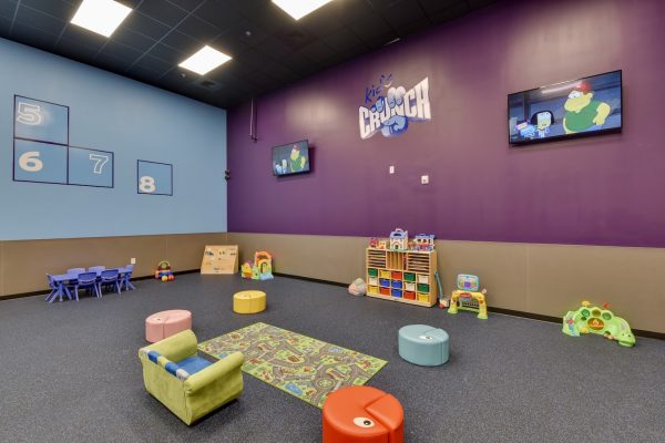 daycare room in Crunch Fitness fitness gym in Raleigh, NC