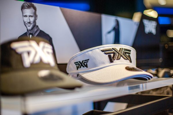 visor hat at Parsons Xtreme Golf store PXG in Atlanta, GA