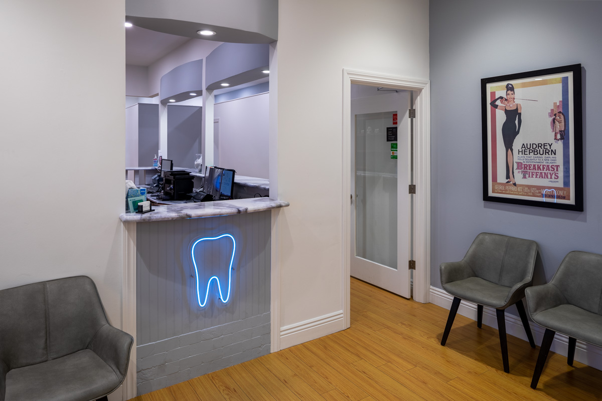 front desk at The Smile Center, San Francisco, CA Dental Office