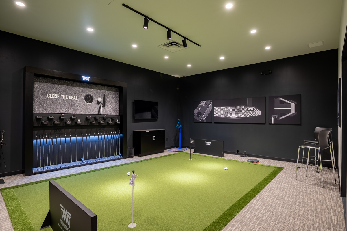 putting room at PXG Denver, Centennial, CO Golf Gear and Apparel