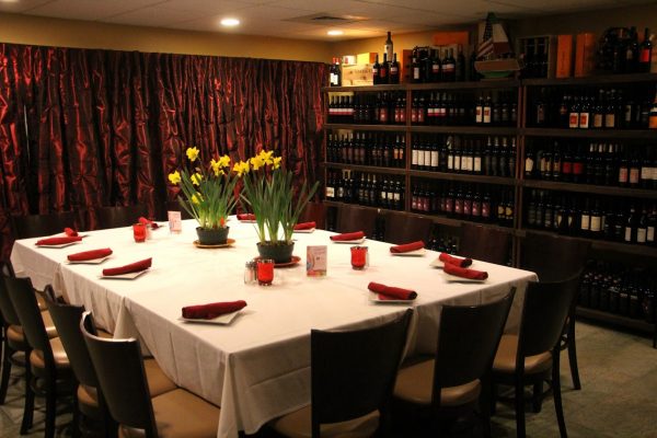 dining room table Pasta Vino Italian Restaurant, Berlin, NJ