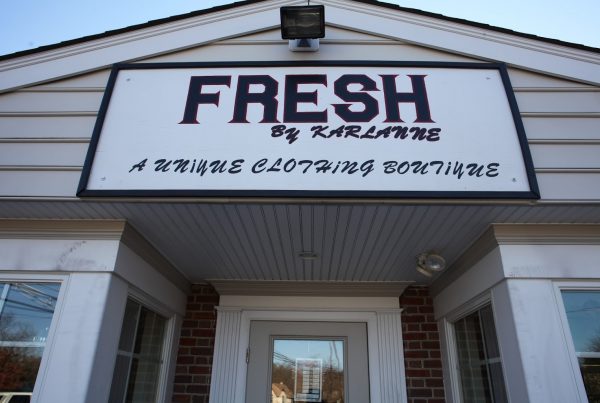 front sign Fresh By Karlanne Clothing Boutique Marlton, NJ