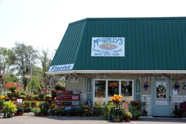 Mc Ginleys Garden Center Lumberton NJ florist store front