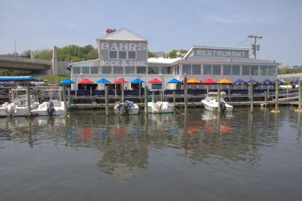 Bahrs Landing Seafood Restaurant & Marina Highlands NJ dock