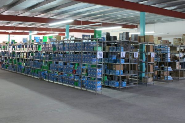 Euro Japon Auto Service Warehouse Pontevedra Spain stacks