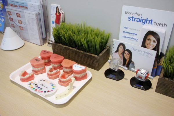 All Star Family Orthodontics Old Bridge NJ braces display