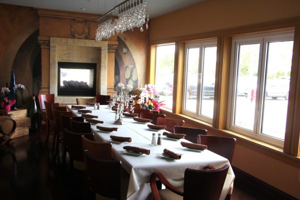 dining table Caffe Luciano Lamberti Restaurant, Longport, NJ