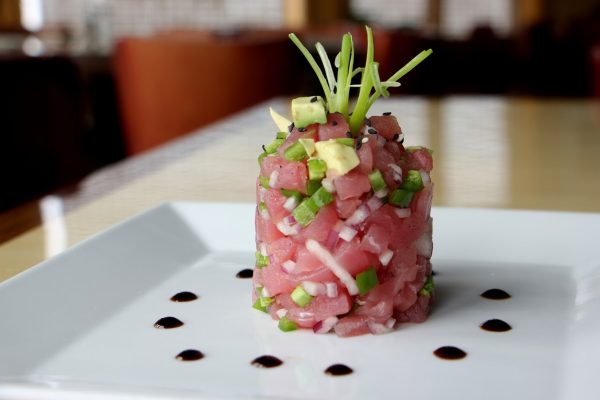 tuna tartare Caffe Luciano Lamberti Restaurant, Longport, NJ