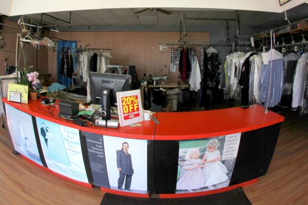 interior of Patti Cleaners a Dry Cleaner in Maple Shade, NJ