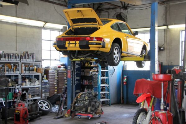 Imported Car Care Center West Berlin NJ yellow porsche 911