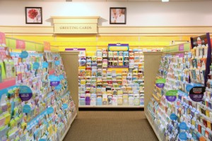 Ruth’s Hallmark Shop Voorhees NJ cards aisle