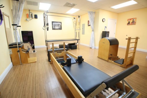 Pilates of Palm Beach Boynton Beach FL stretching machines