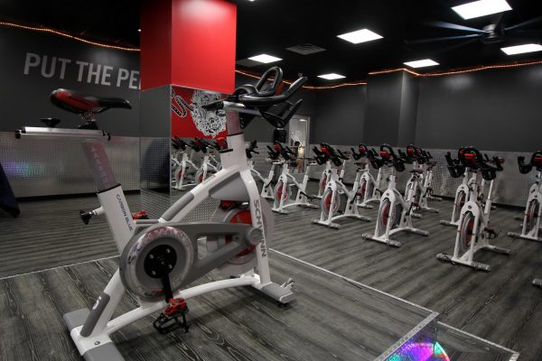 Crunch Fitness Gym at Scott's Addition Richmond, VA spinning