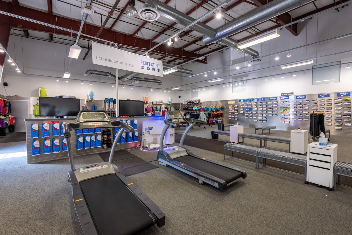 treadmills at Road Runner Sports, Worthington, OH Running Shoe Store