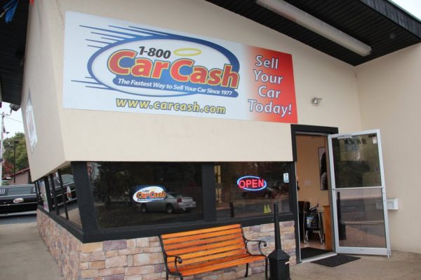 Car Cash NJ East Brunswick NJ store front entrance logo sign