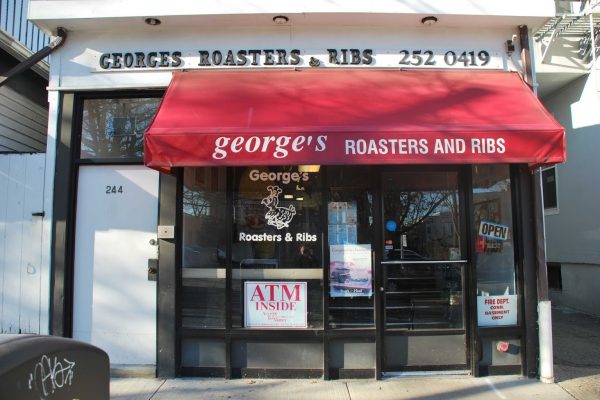 George's Roasters & Ribs Princeton NJ chicken wings store front