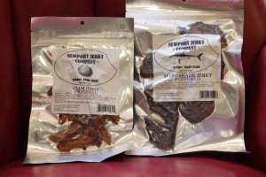 Newport Jerky Company Newport RI clam jerky mako shark jerky