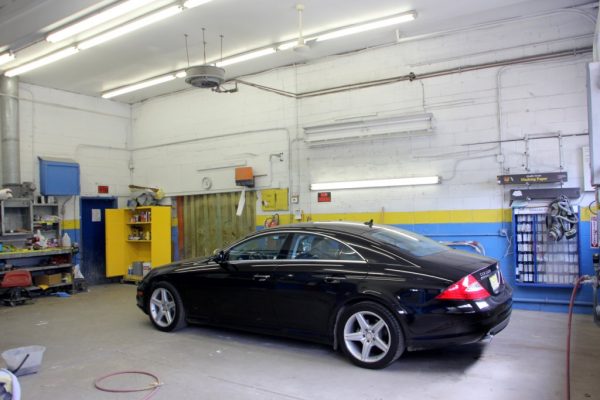 Rick's Route 73 Auto Body Shop West Berlin NJ car garage benz