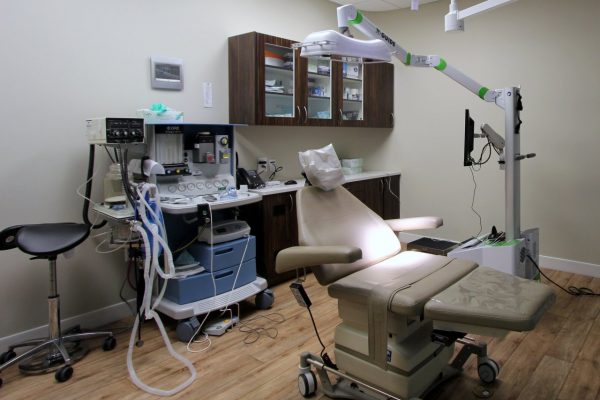 The Meyer Clinic Gainesville, VA oral surgury exam room chair