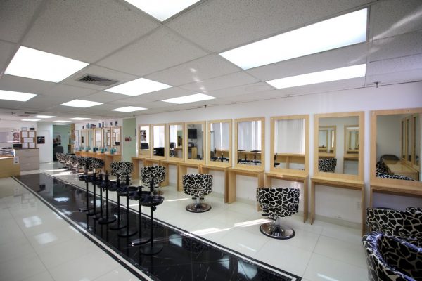 Christine Valmy Pine Brook, NJ Beauty School make-up stations