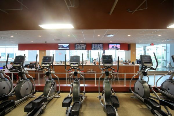 ellipticals Club Metro Jersey City Fitness Gym, Jersey City, NJ