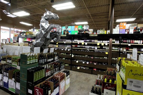 Wine Warehouse of Gloucester Twp, NJ Liquor Store horse statue