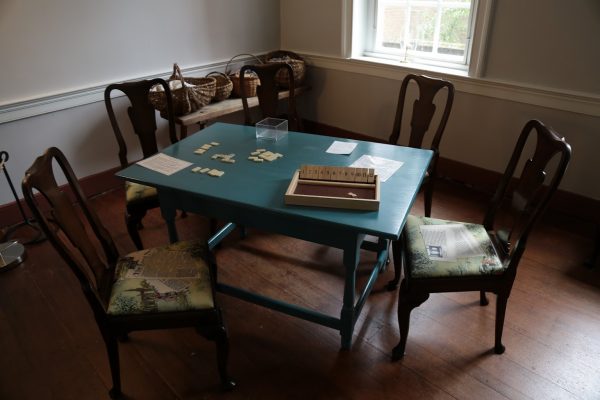 Gadsby's Tavern Museum Alexandria, VA History Museum game table