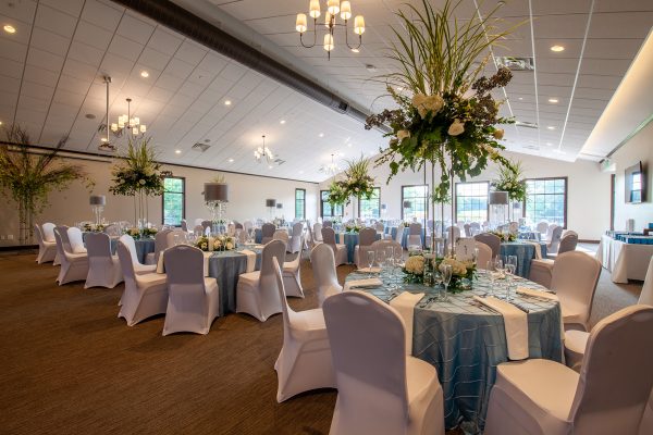 banquet hall in Glen Erin Golf Club 360 Tour in Janesville, WI