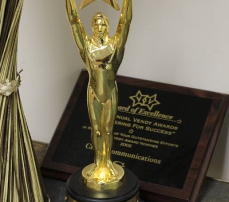 Crane Communications Inc Bala Cynwyd PA marketing award statue