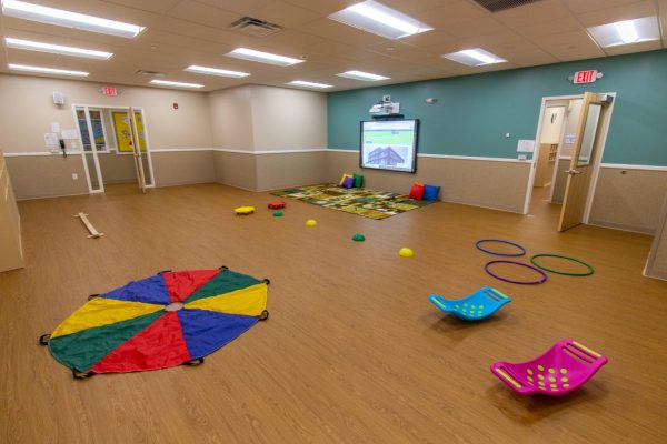 multipurpose room in Lightbridge Academy Daycare in Glenside, PA