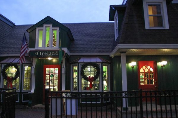 O'Ireland Irish & Celtic Red Bank NJ gift shop store front entrance