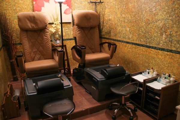 AquaSpa Day Spa & Nail Salon East Brunswick massage chair pedicure