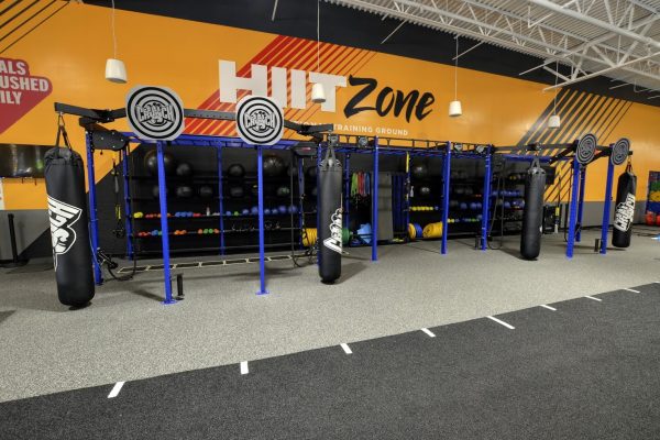 heavy bag in Crunch Fitness Gym Health club in Mount Pleasant, SC