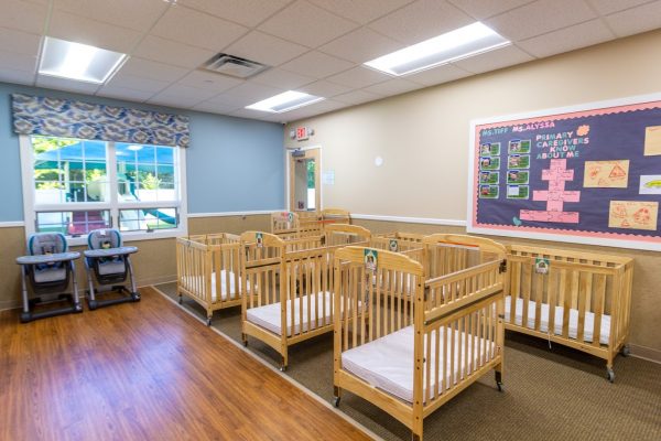 infant room at Lightbridge Academy Day Care in East Brunswick, NJ