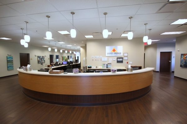 Nutex Health Golden Triangle Emergency Center Port Arthur TX desk