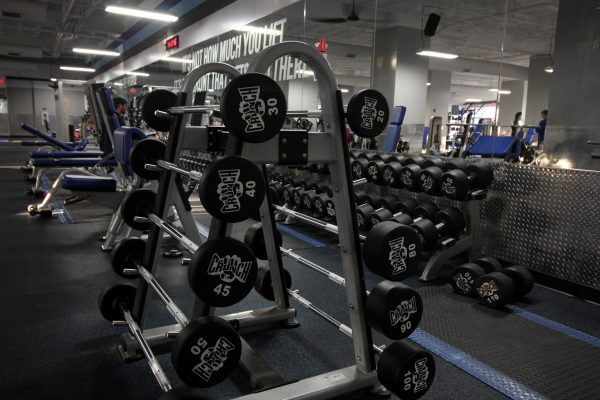 Crunch Fitness Gym at Scott's Addition Richmond, VA barbell weights