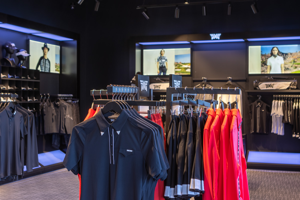 polo shirts at PXG Paramus, NJ 360 Virtual Tour for Golf Gear and Apparel