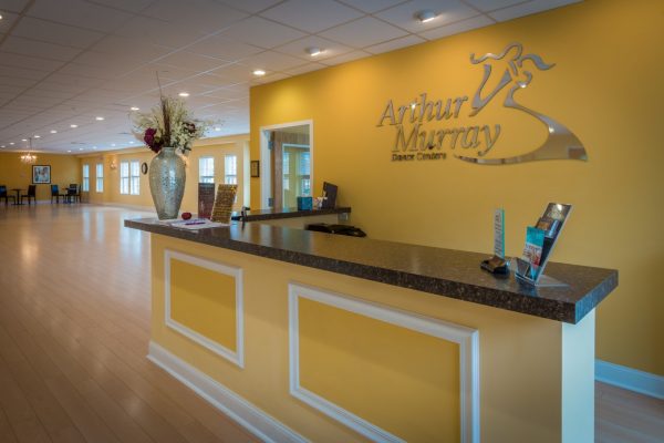 front desk of Arthur Murray Dance Center of Cranford, Kenilworth, NJ