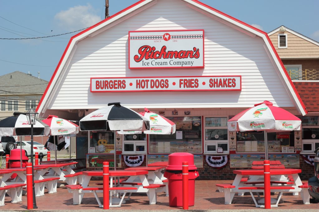 Richmans Ice Cream – See-Inside Ice Cream Parlor, Brigantine, NJ