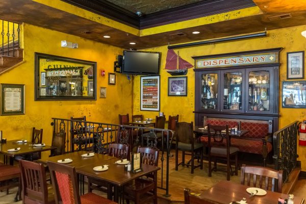 interior of Molly Maguire's Irish Restaurant & Pub in Phoenixville, PA