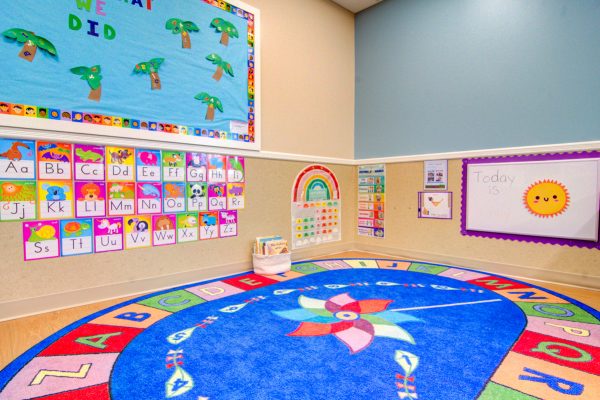 play corner of Lightbridge Academy 360 Tour of Day Care in Apex, NC