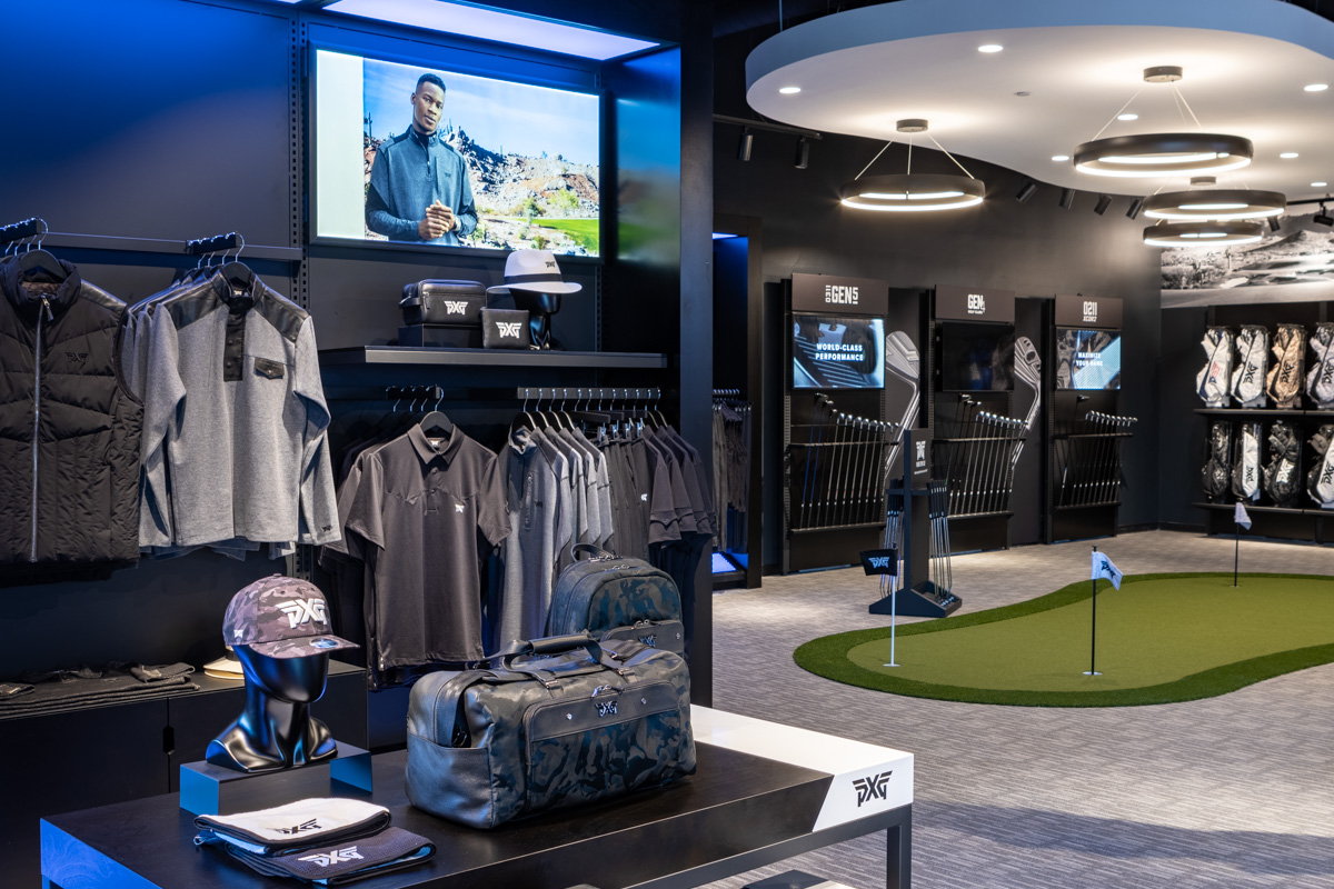 golf clothes at PXG Paramus, NJ 360 Virtual Tour for Golf Gear and Apparel