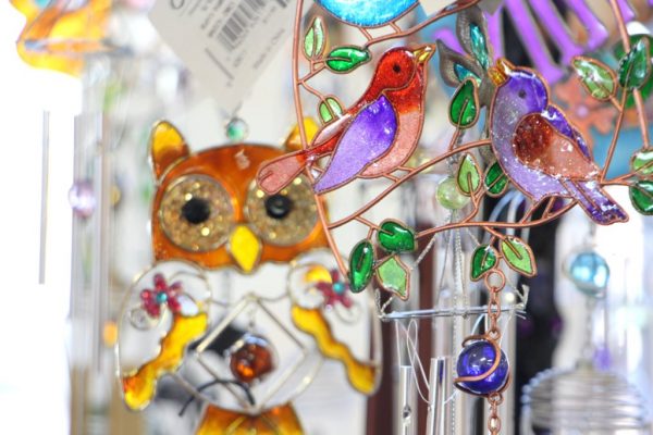 Ruth’s Hallmark Shop Voorhees NJ owl birds wind chime