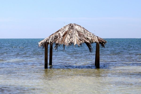 Las Palmas Cafe at Copmarina Guánica, Puerto Rico beach hut