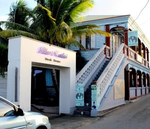 Blue Martini Steakhouse Grand Case Saint Martin restaurant entrance