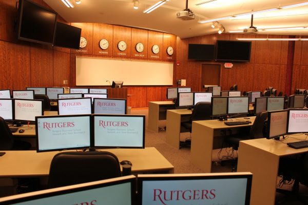 classroom at Rutgers Business School - See-Inside University, Newark, NJ