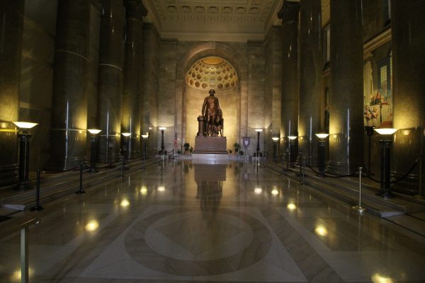 The George Washington Masonic National Memorial Alexandria, VA statue