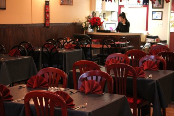 A Little Thai Kitchen Cherry Hill NJ interior shot tables dining area